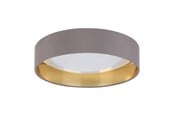 Valaisimet - EGLO PALOMARO 2 KATTOVALAISIN Ø3203X3,6W 1110LM 3000K CAPPUCCINO/KULTA - 75773