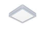 Valaisimet - EGLO FUEVA 6 PLAFOND 150X150 CCT 7W 1100LM IP44 KROMI - 901765