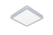 Valaisimet - EGLO FUEVA 6 PLAFOND 220X220 CCT 10.5W 1700LM IP44 KROMI - 901766