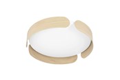 Valaisimet - EGLO VALCASOTTO KATTOVALAISIN Ø370 20W 2400LM 3000K RUSKEA/VALKOINEN FSC - 901827