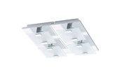 Valaisimet - EGLO VICARO KATTOVALAISIN 4X2.5W KROMI - 93314