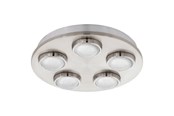 Valaisimet - EGLO LOMBES KATTO 5X4.2W HT - 94546