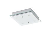 Valaisimet - EGLO FRES 2 KATTOVALAISIN 4X5,2W 290X290 SATIN - 94985