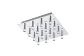 Valaisimet - EGLO TEOCELO KATTOVALAISIN 16L 2080LM 370X370 KROMI - 95363