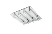 Valaisimet - EGLO VELARDE KATTOVALAISIN 4X470LM 320X320 KROMI - 95397