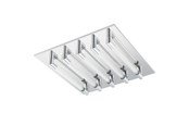 Valaisimet - EGLO VELARDE KATTOVALAISIN 5X550LM 370X370 KROMI - 95398