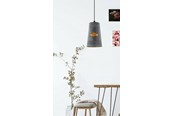Valaisimet - EGLO HONEYBOURNE RIIPPUVALAISIN E27 TUMMA SINKKI - 43107