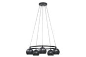Valaisimet - EGLO CANTALLOPS RIIPPUVALAISIN E14 5L Ø690 MUSTA - 98455