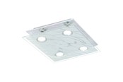 Valaisimet - EGLO FARELLA PLAFOND 6X3W 290X290 KROMI - 13674