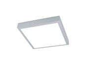 Valaisimet - EGLO IDUN 1 PLAFOND 280X280 ALU/VALKOINEN - 93666
