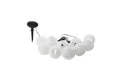 Valaisimet - EGLO AURINKOVALOKETJU 10L PALLO VALKOINEN - 48497