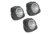 Valaisimet - EGLO AURINKOKENNO KIVIHARMAA 3 KPL PK. - 48505