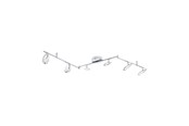 Valaisimet - EGLO PEDREGAL SPOT 6X340LM KROMI - 95754