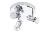 Valaisimet - EGLO ROSARO 1 SPOT PAD 3X3W KROMI - 13571