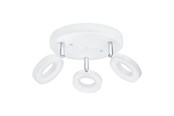 Valaisimet - EGLO ODERSO SPOT PAD 3X360LM VALKOINEN - 75203