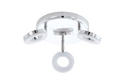 Valaisimet - EGLO ODERZO 1 SPOT RONDEL 3X360LM KROMI - 75241