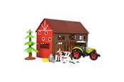 Leluautot - Toi-Toys Ackers Ville Farm with Tractor Light and Sound Playset 12pcs. - 28118A