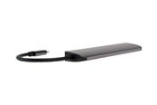 USB hub - 4smarts 6-in-1 Hub - docking station - USB-C - HDMI USB hub - 6 satamat - USB 3.0 - Musta - 468782