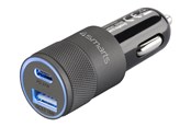 Puhelin - Adapterit & Laturit - 4smarts Car Charger Rapid+ 27 W - 464448