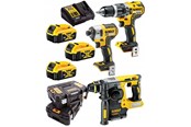Ruuvi- ja Porakoneet - Dewalt DCK368P3T-QW Cordless Tool Kit - DCK368P3T-QW