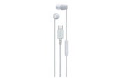 Kuulokkeet - Sony IER-EX15C - USB-C - White - IEREX15CW.CE7