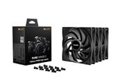 Kotelotuuletin - be quiet! Pure Wings 3 120 HS (3-pack) - Kotelotuuletin - 120mm - musta - 30 dBA - BL140