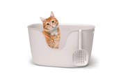 Kissat - Catit LOO Cat Litter Box with/scooper, White - 775.1110