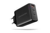 Puhelin - Adapterit & Laturit - AXAGON Wall Charger 100 W PD 3.0 Quick Charge 4+ - 2 × USB-C + 1 × USB-A - ACU-DPQ100