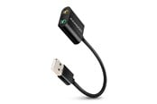 Äänikortit - AXAGON USB External Sound Card - 15 cm Cable - ADA-12