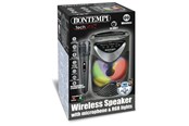Musiikki - Bontempi Wireless Speaker with Microphone and RGB Light Effects - 491010