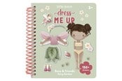 Luovat leikit - Little Dutch Dress up Sticker Book Rosa Fairy Garden - 126324