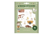 Luovat leikit - Little Dutch Window Stickers Little Farm - 125599