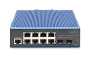 Kytkimet - DIGITUS - switch - industrial - 8 ports - Managed - DN-651156