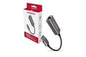 Verkkokortit (verkkosovittimet, tulostuspalvelimet jne.) - AXAGON Gigabit Ethernet Superspeed USB-A 3.2 Gen 1 External Network Adapter - ADE-TR