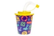 Lelut - LG-Imports Cup with Lid and Straw Gamer 12 pcs. - 8181