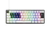 Näppäimistöt - Pulsar PCMK 3 HE 60 (ISO) - Pelinäppäimistö - ilman numpadia - Pohjoismainen - Valkoinen - PCMK3HE606