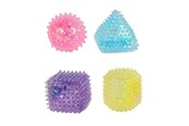 Pienet lahjat lapsille - Pocket Money Squeeze shapes 4cm 3pcs in net - assorted - 621859