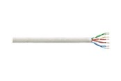 Verkkokaapelit - LogiLink bulk cable - 100 m - light grey - Harmaa - 100 meter - CPV0021-eol