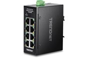 Kytkimet - TRENDnet TI-ELC80 8-Port Industrial Fast Ethernet DIN-Rail Mini Switch - TI-ELC80