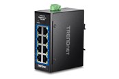 Kytkimet - TRENDnet TI-GLC80 - Version V1.xR - switch - industrial mini - 8 ports - TAA Compliant - TI-GLC80