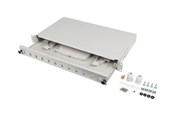 Lisätarvikkeet - Lanberg patch panel - 1U - 19" - 12 x SC simplex / 12 x LC duplex - FOP1-12SS-LDS