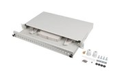 Lisätarvikkeet - Lanberg patch panel - 1U - 19" - 24 x SC simplex / 24 x LC duplex - FOP1-24SS-LDS