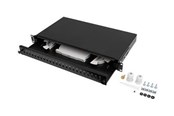 Lisätarvikkeet - Lanberg patch panel - 1U - 19" - FOP1-24ST-FCB