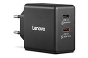 Kannettavan laturit - Lenovo Dual - power adapter - GaN - 65 Watt - 40AW065BEU