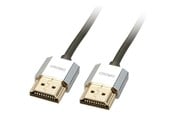 Näyttökaapeli - Lindy CROMO Slim High Speed HDMI Cable with Ethernet - 41672