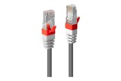 Verkkokaapelit - Lindy patch cable - 2 m - grey - Harmaa - 2m - 45353