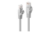 Verkkokaapelit - Lindy patch cable - 5 m - grey - Harmaa - 5m - 48365