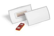 Konferenssi & Esitys - DURABLE Nimikyltti CLICK FOLD 40x75 magneetilla (place&hold) - 825919