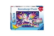 Palapelit - Ravensburger Puzzle Unicorn and Pegasus 2x24 pcs. 2D Palapelit - 56774