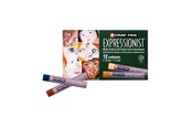 Kirjoitus- ja piirustustarvikkeet - Sakura - Cray-Pas Expressionist Set 12 Oil Pastels Multi-Cultural - XLP12SA